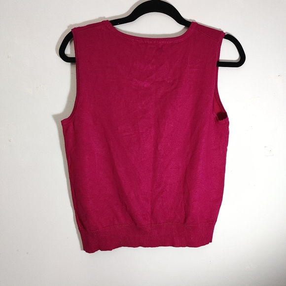 Cable & Gauge Sleeveless Crop Top Size L - Picture 2 of 5